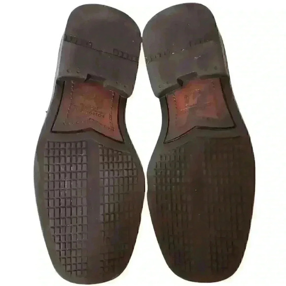 Bostonian Strada Men's Oxford Cap-Toe Dress Shoe Brown Size 8M - Picture 8 of 8